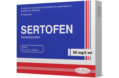 СЕРТОФЕН (декскетопрофен) / CERTOFEN (dexketoprofen) | цена, инструкция .